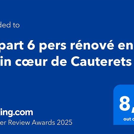 Appart 6 Pers Renove En Plein Coeur De Cauterets Eksteriør billede